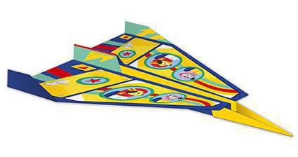 Atelier Origami papírové skládačky Letadla Mini 6+ Janod