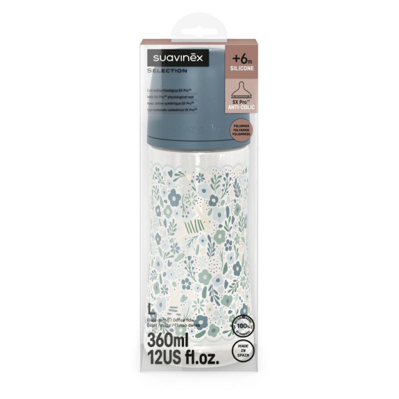 Kojenecká láhev Wonderland New 360 ml Fyziol průtok L Suavinex