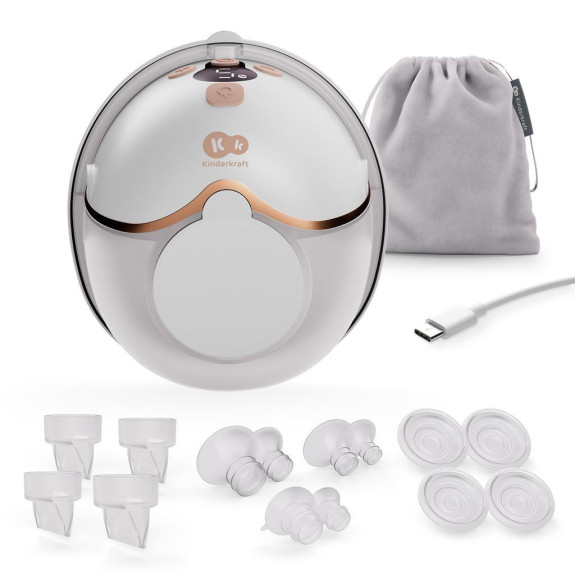 Odsávačka mateřského mléka Single Hands-free Mamaflow Kinderkraft
