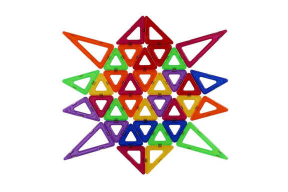 Magnetická stavebnice magneted 60 ks