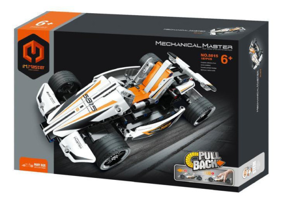 Stavebnice formule 187 dílků na zpětné natažení iM.Master