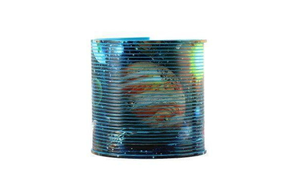 Spirála/pružina vesmír plast průměr 6,5 cm