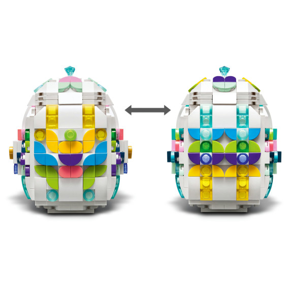 Dekorativní velikonoční vajíčko Lego