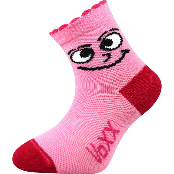 Ponožky kojenecké vtipné Kukik mix dívčí (3 páry)