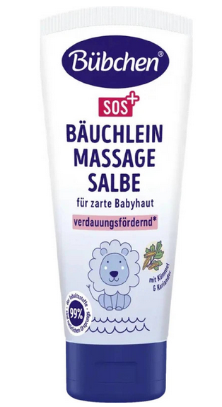 SOS+ Balzám pro masáž bolavého bříška 50 ml Bübchen