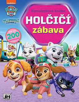 Velká samolepková knížka - Holčičí zábava s Tlapkovou patrolou