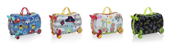 Dětský kufřík na kolečkách Pack & Ride Zopa
