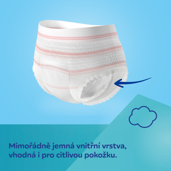 Jednorázové poporodní kalhotky s vložkou 2 v 1, 5 ks Canpol babies