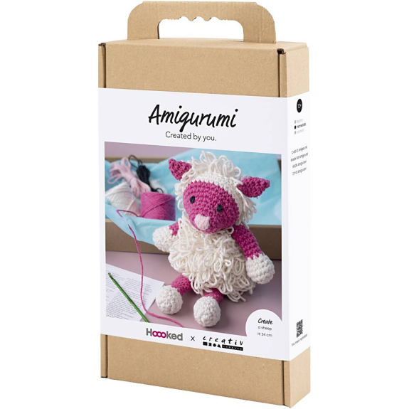 Sada na háčkování ovečka Amigurumi