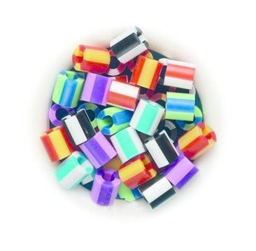Korálky v sáčku duhové mix 1.000 ks Hama MIDI
