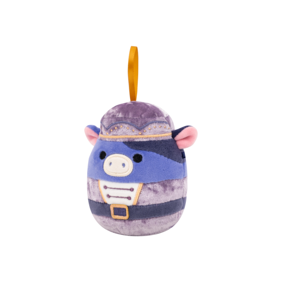 Vánoční ozdoba Kráva louskáček - Ingred 10 cm Squishmallows