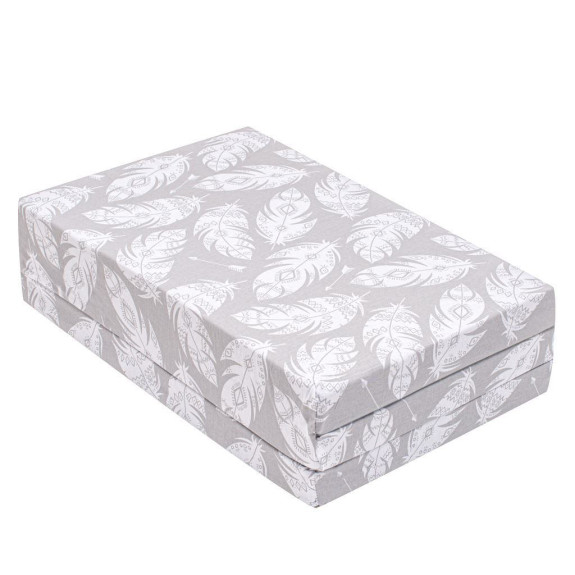Skládací matrace do postýlky New Baby Standard 120x60x5 cm pírka