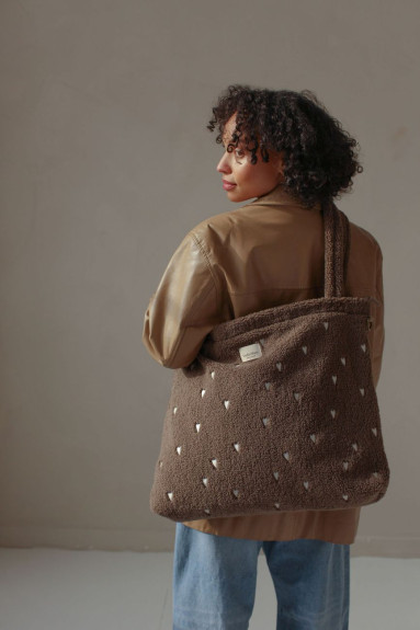Teddy Hearts Diaper Bag - přebalovací taška Studio Noos