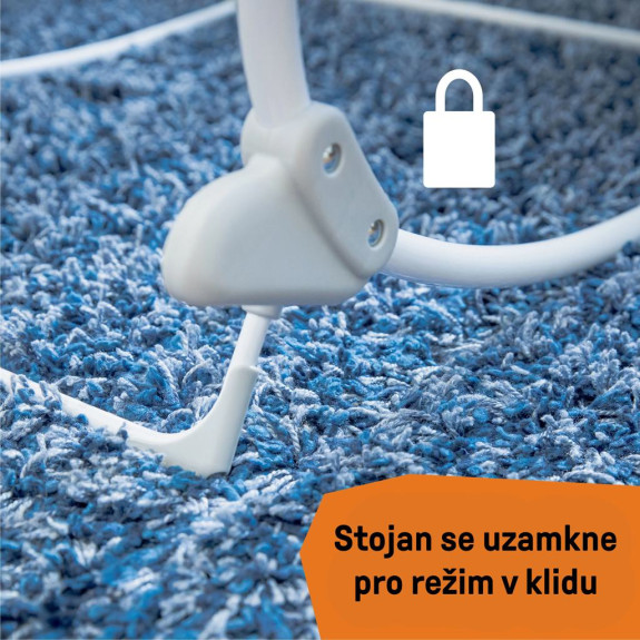 Lehátko hudební vibrační Kick to It Opus do 18 kg Baby Einstein