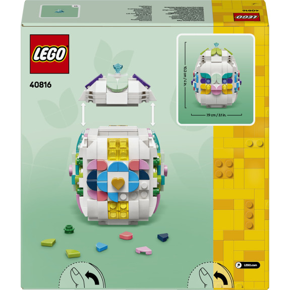 Dekorativní velikonoční vajíčko Lego