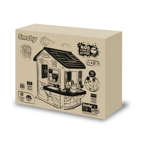 Domeček Life Mud Cooking rozšiřitelný