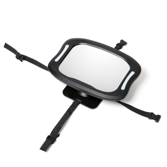 Zrcátko s LED osvětlením Zopa Black