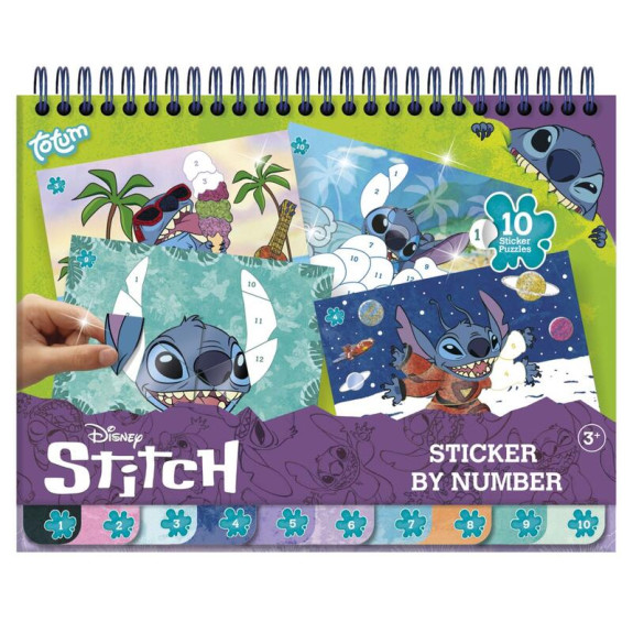 Stitch lepení podle čísel Totum
