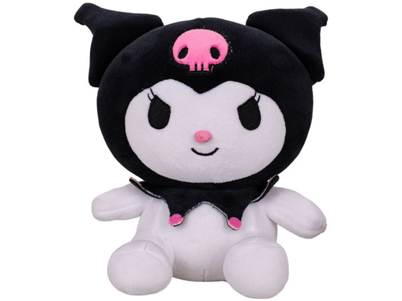 Kuromi plyšová 22 cm spandex sedící My Melody & Kuromi