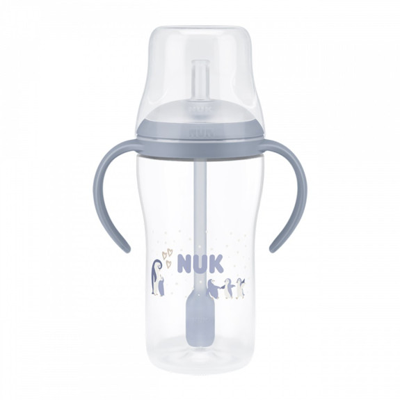 Lahvička na učení s brčkem Perfect Match 260 ml Nuk 
