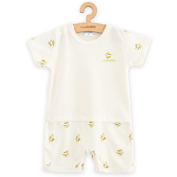Kojenecký letní overal z organické bavlny New Baby Olivy