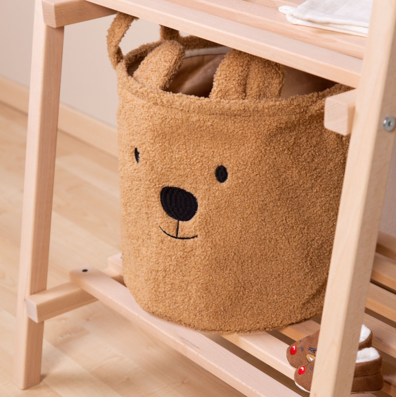 Koš na hračky Teddy Beige 30 x 30 x 30 cm Childhome