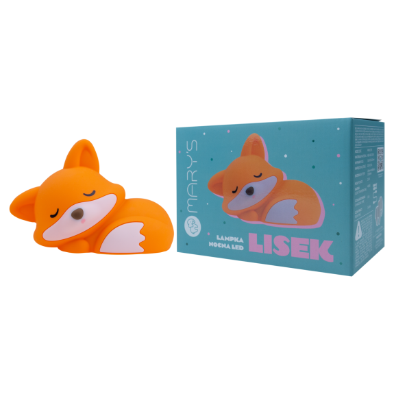 LED silikonová noční lampička dotyková - lištička Mary's