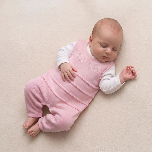 Bavlněná dupačky Voda růžová Baby Service