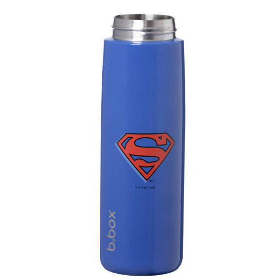 Nerezová termolahev s brčkem 690 ml Superman B.Box
