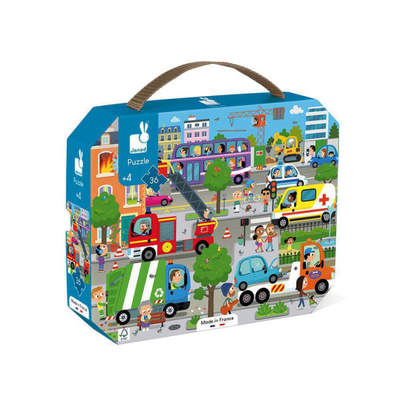Puzzle Město 36 ks Janod
