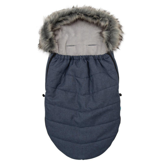 Dětský fusak New Baby s kožíškem