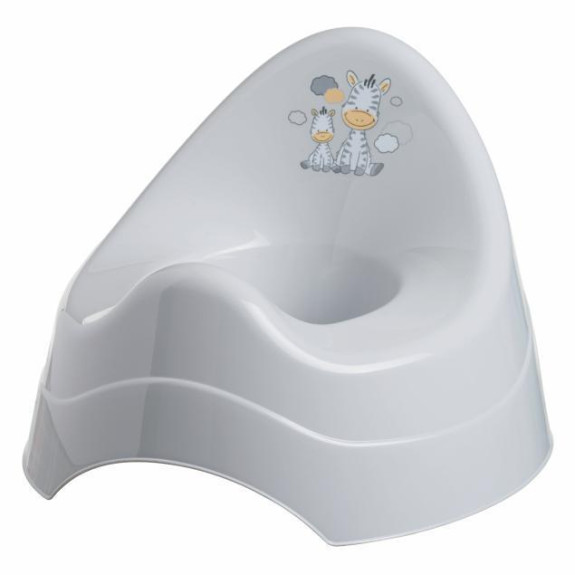 Nočník Zebra Maltex Grey