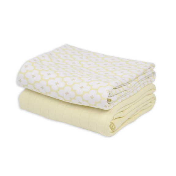Swaddler Solid Matcha 2balení 110 x 110 cm Lodger