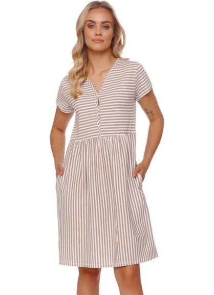 Kojící noční košile TCB.9928 STRIPES DOCTOR NAP
