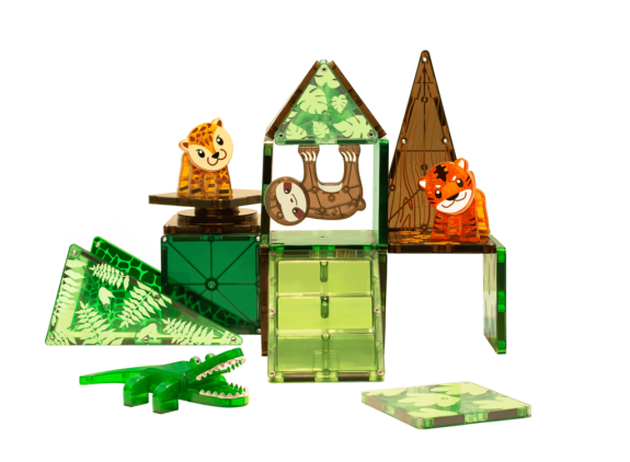Magnetická stavebnice Jungle 25 dílů