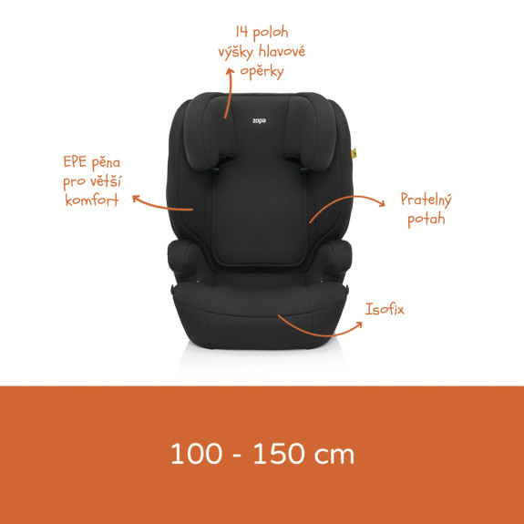 Autosedačka Beta i-Size isofix Zopa