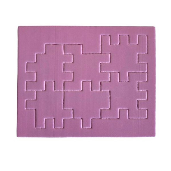 Hlavolam pěnová kostka 80 x 80 x 15 mm Matuška Dena