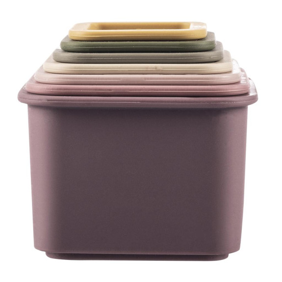 Silikonové stohovací kalíšky Multicolor