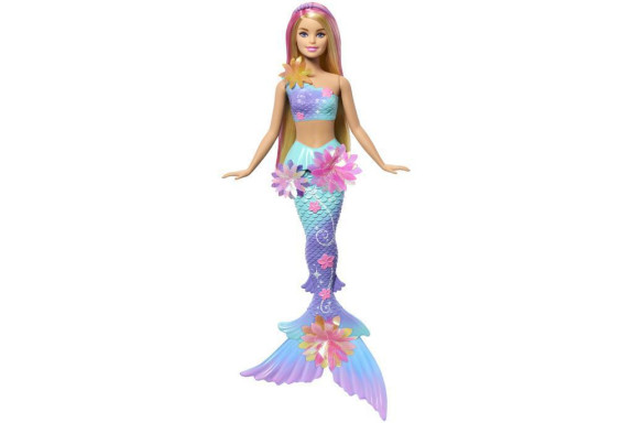 Barbie Kouzelná květinová mořská víla - Blondýnka
