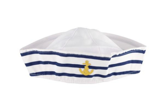 Látková námořnická čepice průměr 27 cm