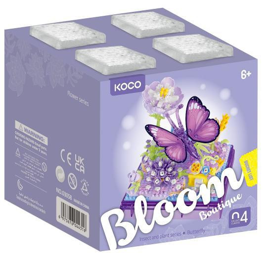 Stavebnice mini Motýlek 471 ks Koco