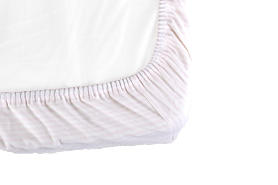 Bavlněné prostěradlo s gumou a potiskem 70 x 140 cm Babymatex