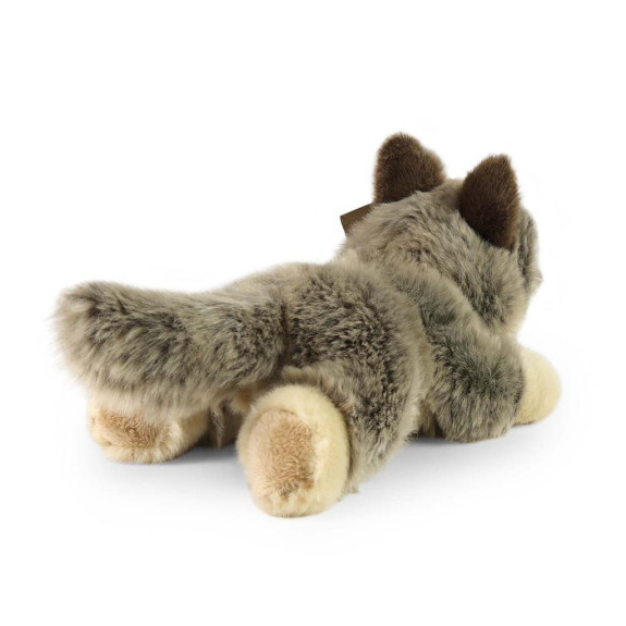 Plyšový vlk ležící 20 cm ECO-FRIENDLY Rappa