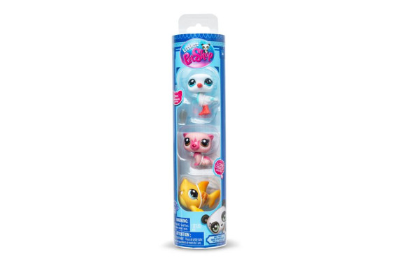 Littlest Pet Shop 3 figurky - 3 druhy