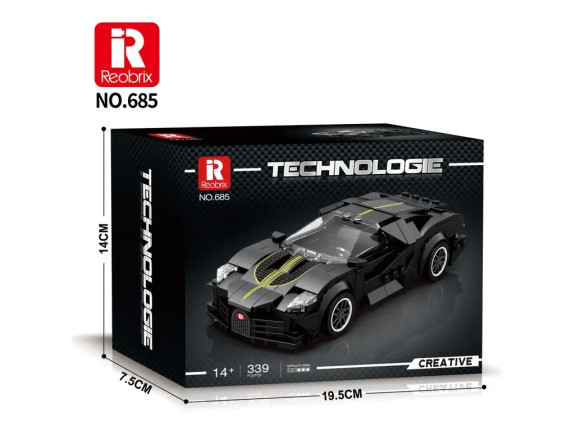 Hypesrport La Voiture Noire 1:24 Reobrix
