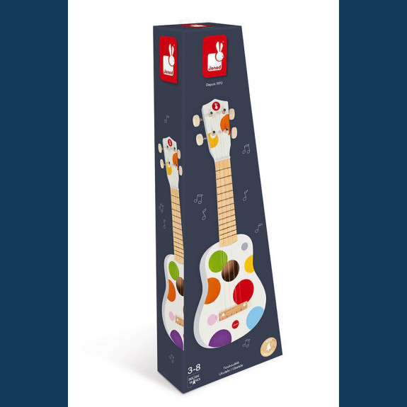 Dřevěné ukulele Confetti Janod