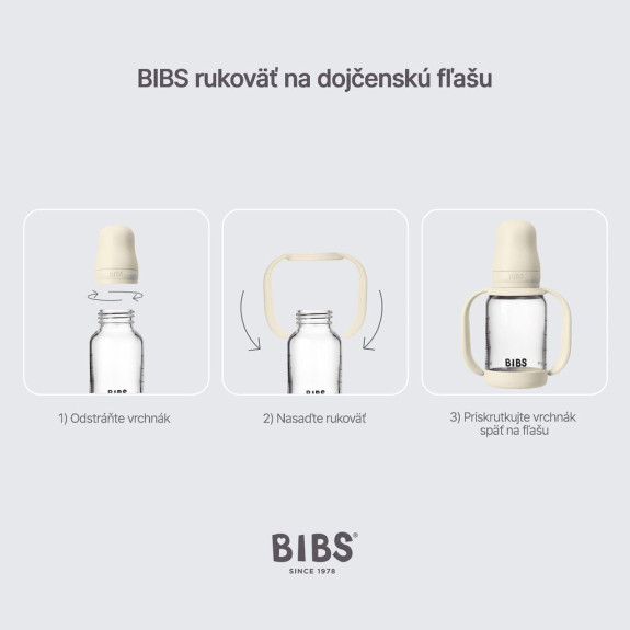 Ouška na láhev Bibs