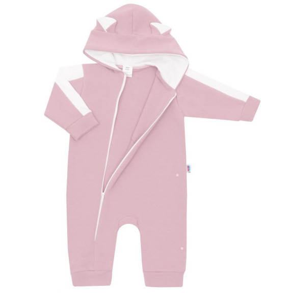 Kojenecký teplákový overal New Baby The Best růžový
