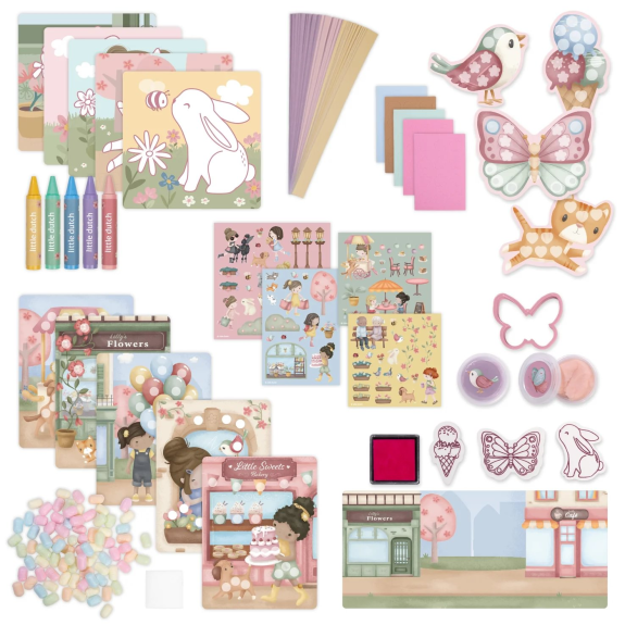 Kreativní sada XL Rosa & Friends Little Dutch
