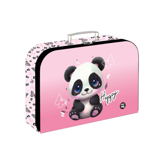Kufřík lamino 34 cm Panda